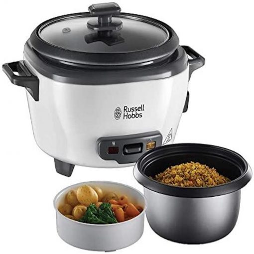 Olla arrocera y vaporera grande Russell Hobbs l 27040